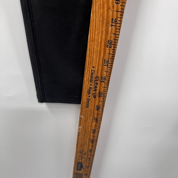 Spanx Leggings Womens M Faux Leather Black Skinny Mid-Rise - Picture 4 of 9